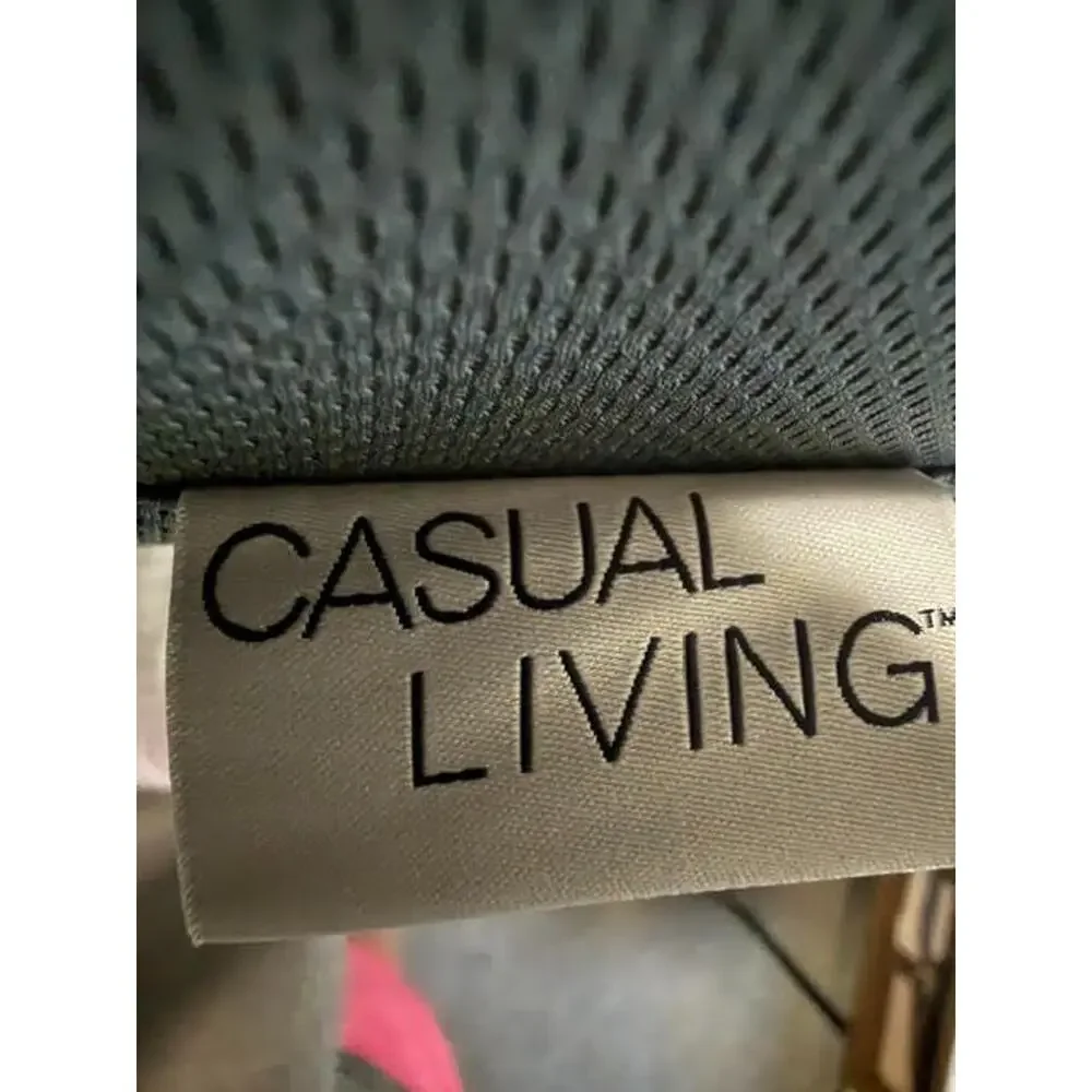 Casual Living Reading Lap Desk Memory Foam Pillow Removable Cover Gray Open Box